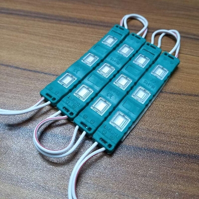 Picture of 4Pcs- 12V DC LED Light DC 12V COB Green LED Light For Decoration Indoor Outdoor Office General Purpose Lighting DIY