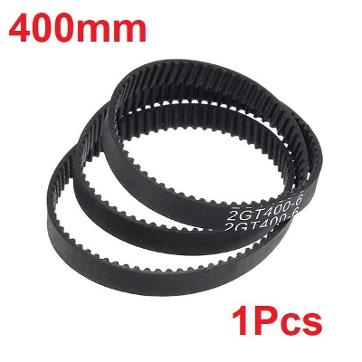 Picture of 400mm GT2 Timing Belt 400mm Width 6mm Endless Closed Loop Rubber Belt 200 Teeth For 3D Printer CNC Machine Parts 400-2GT-6