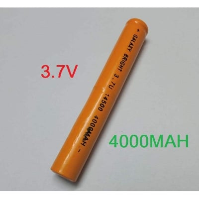 Picture of Flash Light Battery Gal-Axy Bright  3.7V Rechargeable 14500 Lithium Battery 4000Mah Batteries - Battery - Multi-color