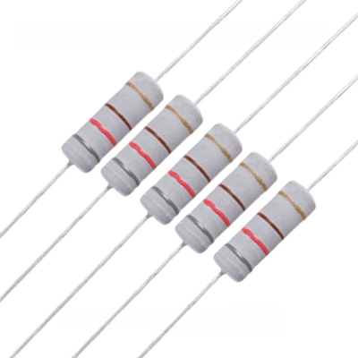 Picture of 10Pcs- 2Watt 6.8 Ohm Resistor Power Resistor 2W 6.8 Ohm Metal Film Resistor 6.8 Ohm Resistor 2 Watt Metal Oxide Film Axial Lead ±5% Tolerance Passive Components