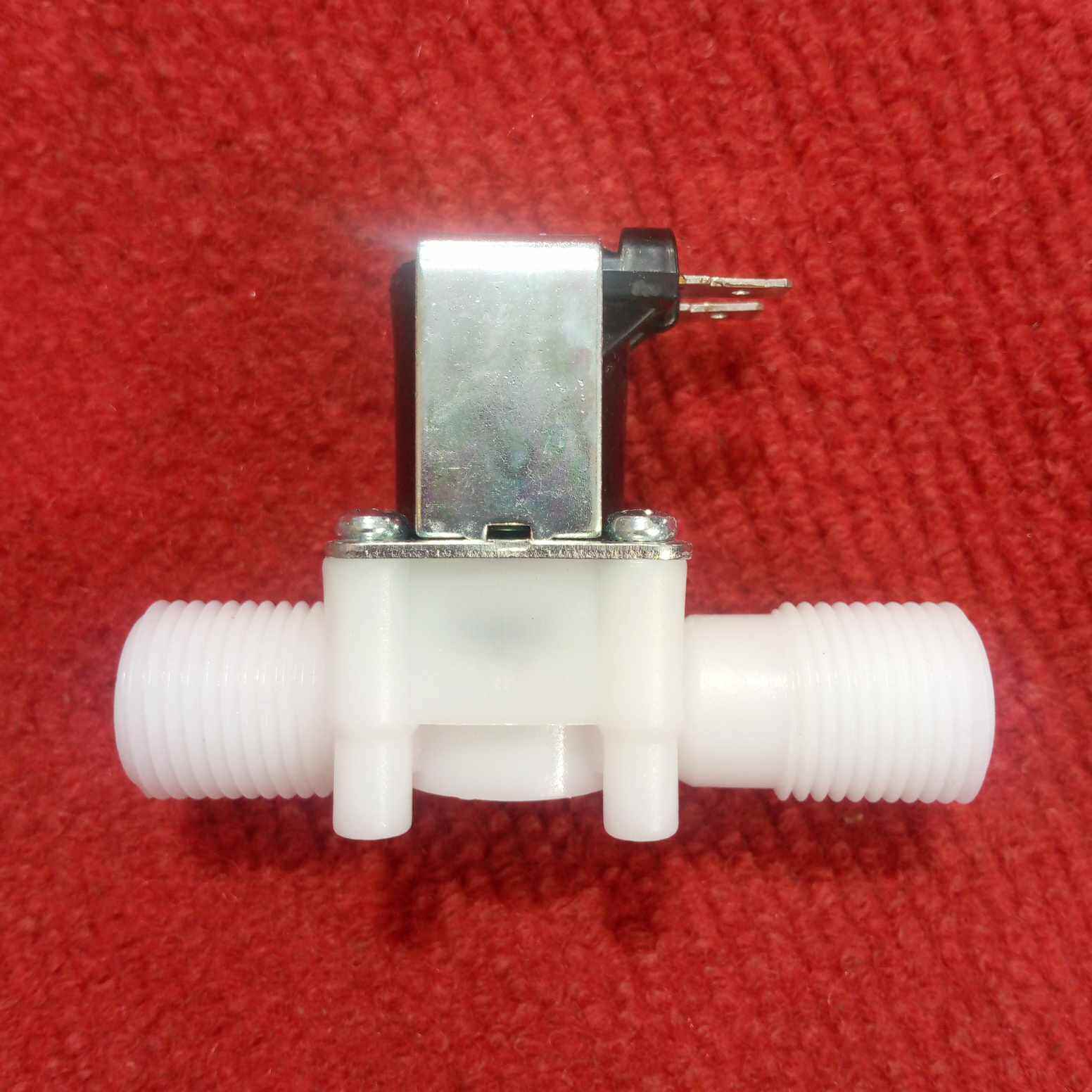 Picture of DC 12V Solenoid Water Valves 1/2″ Inch Diameter DC 12V Solenoid Water Pressure Valves For Engineering Projects DIY