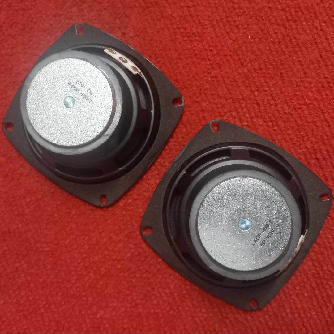 Picture of 2Pcs - 4 Inch Speaker Ultra Sound Multimedia Speaker 4 Inch 8 Ohm 10W Audio Speaker HiFi Deep Bass Speaker For Home Theater Loudspeaker Stereo Amplifier