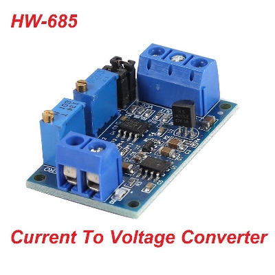 Picture of HW-685 0-20mA To 0-3.3v 5v 10v Insulation Current To Voltage Transmitter Signal Converter Module Industrial HW 685