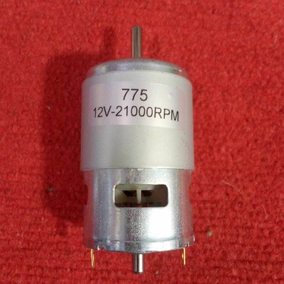 Picture of 12V 775 DC Motor 21000RPM 5mm Shaft Double Ball Bearing