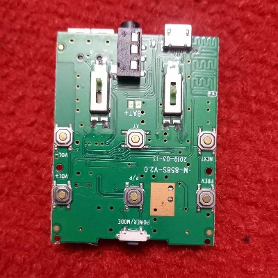 Picture of 6 Controlling Switch M-858S-V2.0 Bluetooth 4.1 Multifunctional Decoder Board 4.1 Amplifiers Circuit Board 3W 3W Speakers Decoder 5V