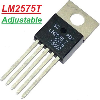 Picture of LM2575T LM2575 LM 2575 Adjustable Voltage Regulator Buck IC Max Input 40V Max Output 37V Step Down Single Phase Voltage Regulator IC 5 Pin TO-220-5 Switching Voltage Regulator