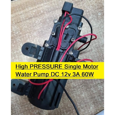 Picture of Heavy Duty Single Motor Water Pump DC 12v 3A 60W For Bike Car Washing Water Pump Garden Irrigation High Pressure Water Pump