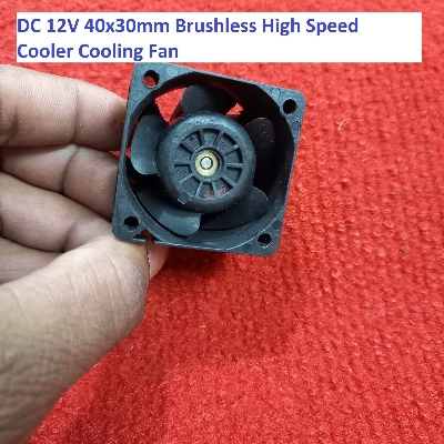 Picture of Cooling Fan DC 12V 40x30mm 4030 Brushless Heatsink Cooler Cooling Radiator Heat Dissipation Fan With Cable For Heat Controller 3D Printer CNC Machine