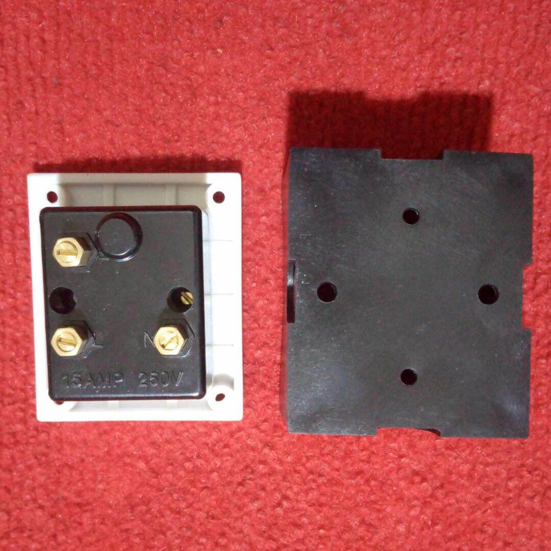 Picture of IPS UPS Stabilizer Computer Refrigerator Power Socket AC 250V 15A 6 Pole Combine Socket Universal Plug Socket 6 Pin Combine Switch Socket Electrical Wall Mount Gang Socket