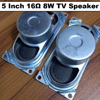 Picture of 2PCS 5 Inch YDT613-6C TV Speaker 16 Ohm 8W Rectangular Shape Speaker For CRT Television LCD Monitor Speaker Amplifiers