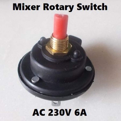 Picture of Mixer Rotary Switchs AC 230V 6A 4 Pin 3 Positions Universal Mixer Grinder Rotary Switch Plastic Switch Control Knob It Can Be Used In Almost All Mixer Grinders 4 Terminal Switch