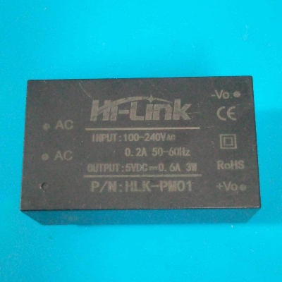 Picture of HI-Link HLK-PM01 AC-DC 220V to 5V 3W Step Down Power Supply Module Intelli-gent Converter Household Switch Power Supply Module Adapters