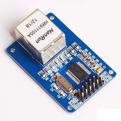 Picture of ENC28J60 Module For Arduino Electrical Circuitry & Parts