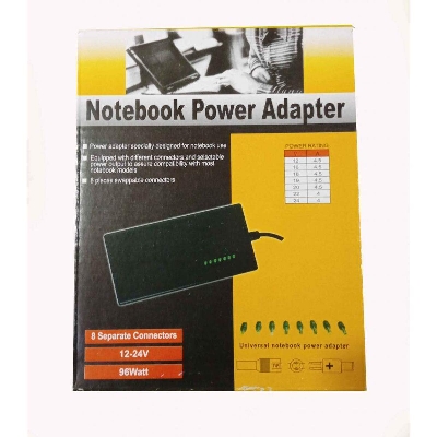 Picture of Universal AC 220V To Adjustable DC 12V 15V 16V 18V 19V 20V 22V 24V 4.5A 96W With 8 Separate DC Converter Head Power Adapter Charger For 775 Motor Pump Laptop Notebook Power Adapter