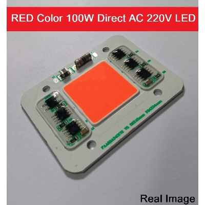 Picture of Red Green Pink White WARM White Color Supper Bright 100W Direct AC 220V LED 100W COB LED 100 Watt Light Directly AC 220V Without Need Any Drivers