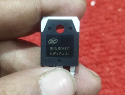 Picture of 60N60FD1 Orginal FGH60N60SFD FGH60N60 60N60FDI 60N60 6060 TO-247 600V 60A TO-247 IGBT Switching Power N Channel Transistor Mosfet 3 Pin Leads