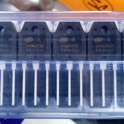 Picture of 60N60FD1 Orginal FGH60N60SFD FGH60N60 60N60FDI 60N60 6060 TO-247 600V 60A TO-247 IGBT Switching Power N Channel Transistor Mosfet 3 Pin Leads