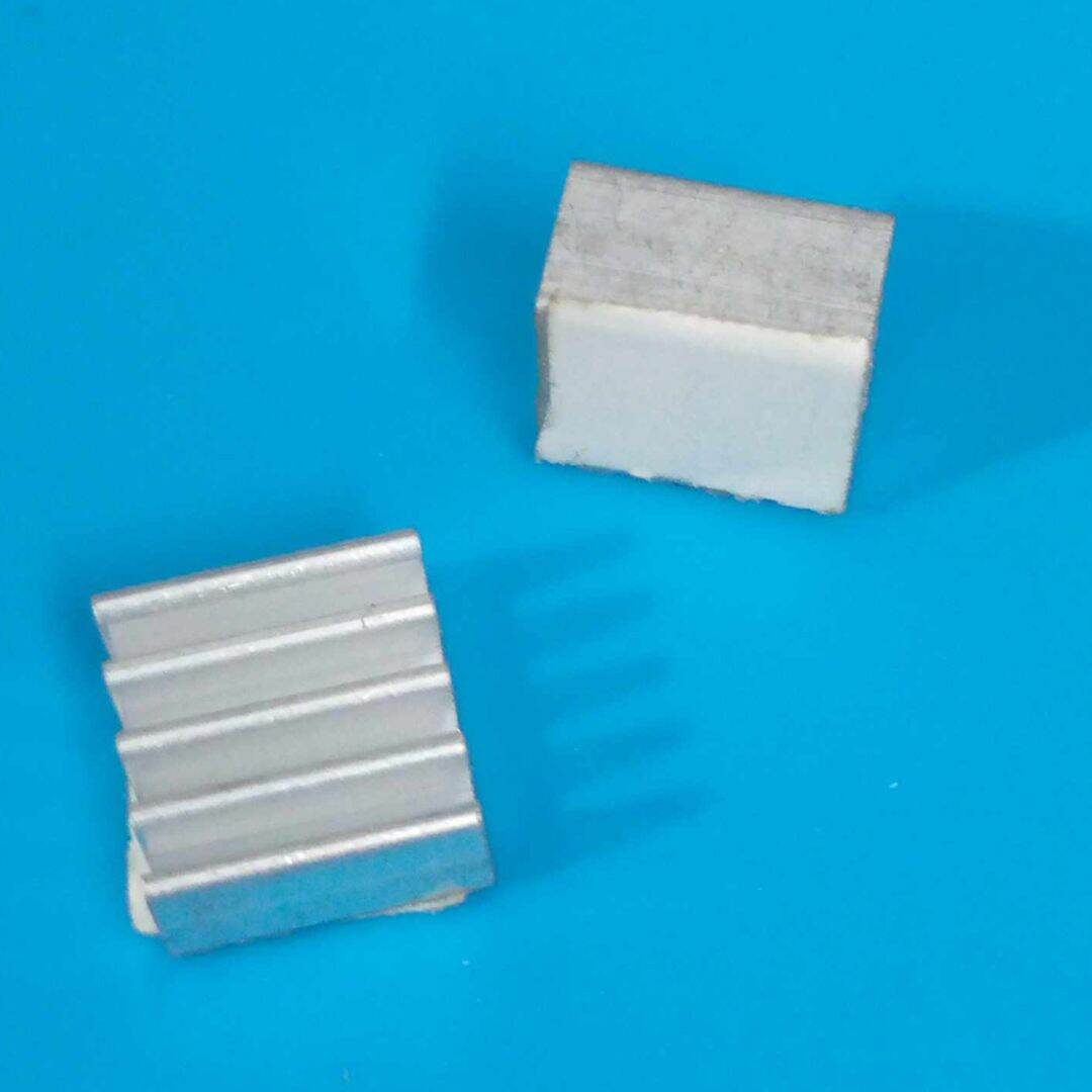 Picture of 10Pcs - Aluminum Heat Sink 9x9x5mm Heatsink Module For LED IC UPS IPS MOSFET Transistor Semiconductor Devices IC