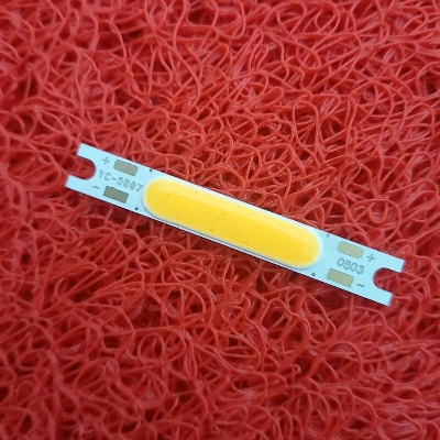 Picture of Yc-5007Warm White 3W 5W 9-11V Cob Led Chip Module Size 50X7Mm Cob Led Strip Light Source For Floodlight Spotlight Headlights Wall Lamp Desk Work Lights Solar Light System Bulb -  Rgb Light
