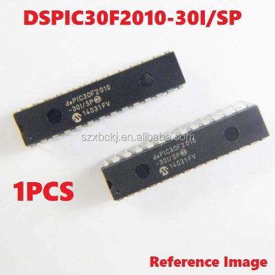 Picture of PIC30F2010 DSPIC30F2010 DSPIC30F2010 30F2010 302010 30I/SP DIP-28 Pin 20MHz 16-Bit Digital Controller IC Electrical Circuitry & Parts