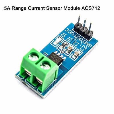 Picture of 5A Range Current Sensor Module ACS-712 ACS712 5A Hall Effect Current Sensor Module Straight 3 Pin Range 5Amp Current Sensor Module For Arduino Uno R3 Raspberry Pi