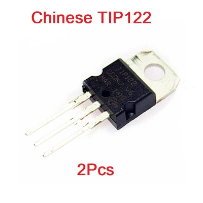 Picture of 2Pcs- Chinese TIP122 TIP-122 TIP 122 NPN Transistor 100V 5A 65W Power Darlington Triode Transistor Silicon Power Amplifier TO-220 Bipolar Transistor Electrical Circuitry & Parts