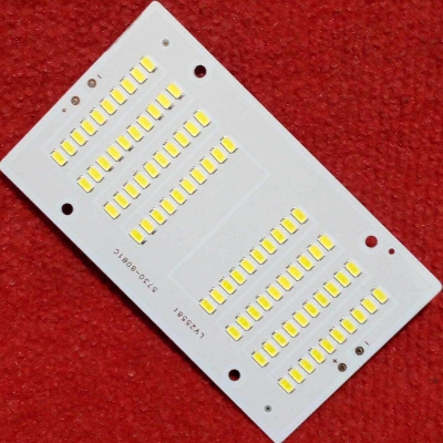 Picture of 4V 40W WHITE Color 3.7V 4V 40Watt LV25581 LED Light Bulbs 130x75mm 80Pcs SMD LED White