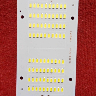 Picture of 4V 40W WHITE Color 3.7V 4V 40Watt LV25581 LED Light Bulbs 130x75mm 80Pcs SMD LED White