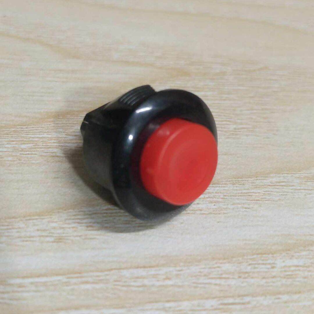 Picture of 2Pcs - 20x15mm Push Button Switch DS-412-RED & BLACK SPST