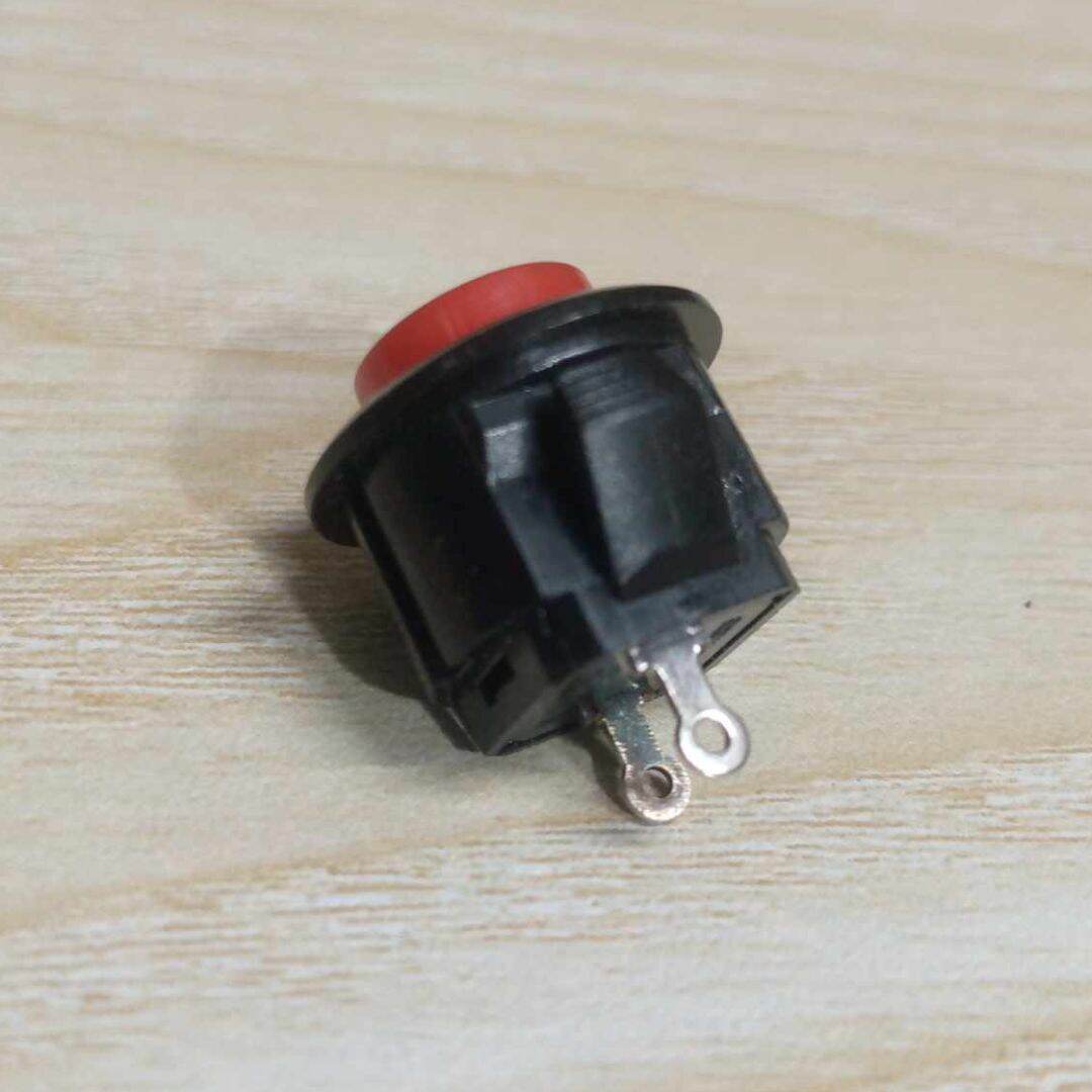 Picture of 2Pcs - 20x15mm Push Button Switch DS-412-RED & BLACK SPST