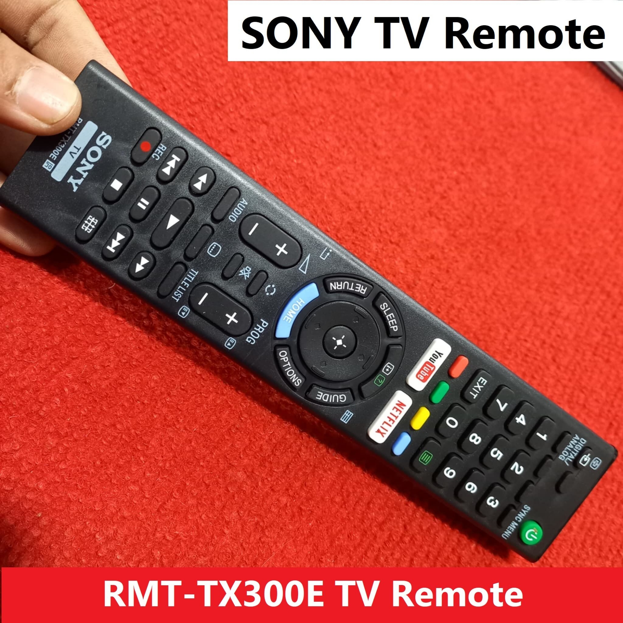 Picture of RMT-TX300E Remote Control RMT-TX300E TV Remote Controller TV Remote For SO-NY LED TV Remote NETFLIX YouTube