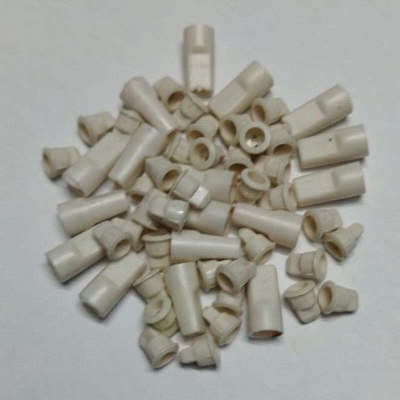 Picture of 50Pcs WHITE 5mm Plastic LED Holder 5mm Series Light Holder White 5mm Round LED Light Emitting Diode Basic White Light Bulbs Cover For Decoration Light Party