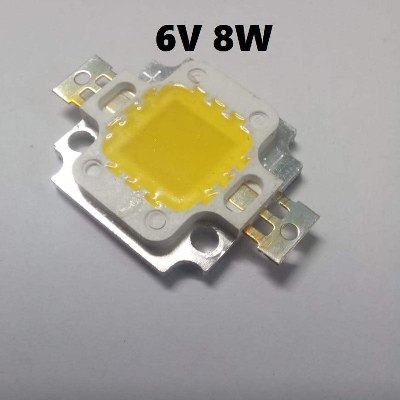 Picture of Warm White Dc 6V 8W Cob Smd Led Light Chip 2021 Ultra Bright Warm White 8 Watt Led Light Solar Light Panel Mount Aluminum Base For Solar Panel Flood Light Household Garden Led Light Bulbs - Rgb Light