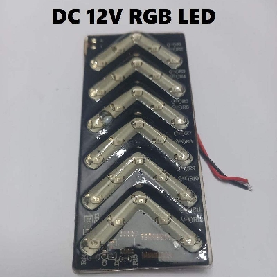 Picture of Super Bright DC12V RGB LED 100X45mm DOT Next LED High Visibility Electric Lighted Flashing & Steady Light Up Sign for Stores Bars Resturatant Window Walls Outdoor Light Bulbs