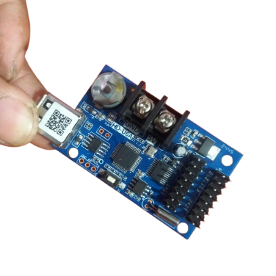 Picture of HD-U6A Single Color 320×32 Pix-el 12 Led Control Card 2 Line Pixel Support p10 p16 p20 Single Color Panel Replacement LED Light Bulbs