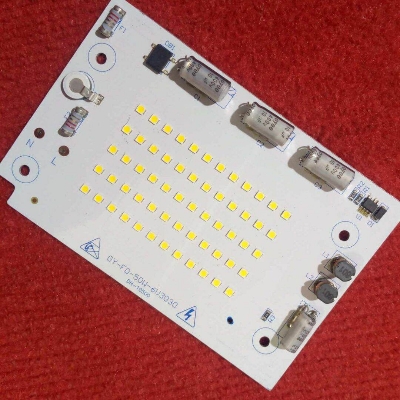 Picture of WHITE Color 50W Direct AC 220V GY-FD-50W-6V3030 50W Size 130x85mm COB SMD LED Light Chip White