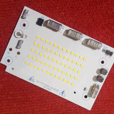 Picture of WHITE Color 50W Direct AC 220V GY-FD-50W-6V3030 50W Size 130x85mm COB SMD LED Light Chip White
