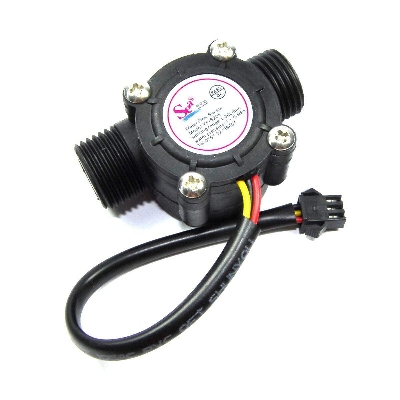 Picture of G1/2″ Water Flow Sensor Water Flow Micro-Hydro Generator DC 5V 12V 24V Water Turbine G1/2″ Inch Water Flow Sensor Switch High Precision Flow Meter Liquid Automatic Water Dispenser Water Cooling System