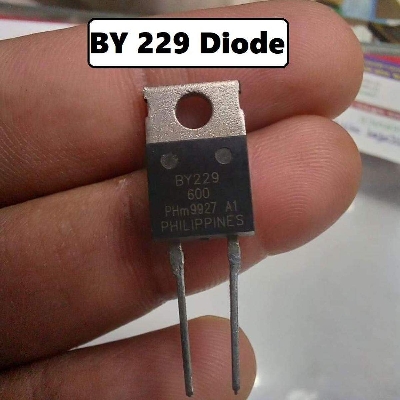 Picture of A Class BY229 229 20A 600V Schottky Diode TO-222 BY 229 Power Rectifier Electrical Circuitry Parts