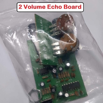 Picture of Bangladeshi Board PT2399 Digital Del-ay Echo 2 Volume Audio Amplifiers Board 4558 Local Circuit DC 4.5V-5.5V Stereo Music Speaker Board DIY
