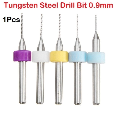 Picture of Tungsten Steel Drill Bit 0.9mm HSS Carbide Micro Drill Bits For Cutter Engraving Tool Print Circuit Board PCB CNC High Grade Solid Steel Drills & Drivers