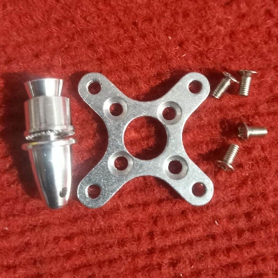 Picture of CAP Holders 3.17mm Aluminum FAN BL-ade Adapters Holder For Motor Cap Aluminum Adapter Holder