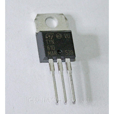 Picture of TYN610 TYN-610 TYN 610 600V 6.4A 3 Pin Thyristor SCR TO-220 Electronic Components Silicon Controlled Rectifiers Thyristor Electronics Circuitry & Parts