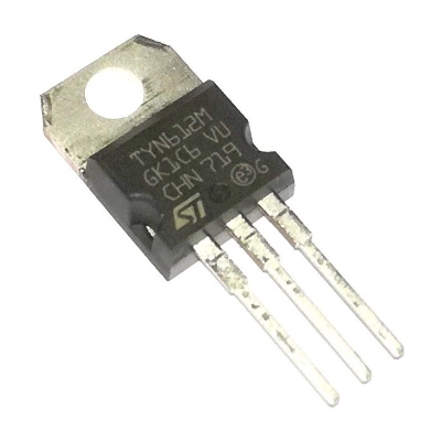 Picture of TYN612 TYN-612 TYN 612 600V 8A 3 Pin Thyristor SCR TO-220 Electronic Components Silicon Controlled Rectifiers Thyristor Electrical Circuitry & Parts