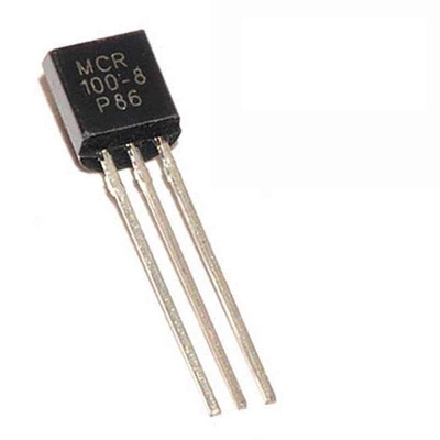 Picture of 5Pcs- MCR100-6 MCR100-6G MCR100 0.8A 400V SCR Thyristor Transistor TO-92 Package For Electronics And Electrical Circuitry Parts