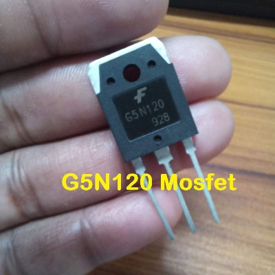 Picture of G5N120 5N120 520 5A 120V TO-247 Mosfet Transistor Electromagnetic Oven Power Tube Chip IC Power Transistor Induction Cooker Disassemble Cooker Transistor Field Effect Transistor