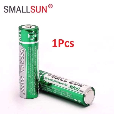 Picture of SMALL-SUN 3.7V 3800mAh 18650 Lithium-ion Rechargeable Battery For Power Bank Power Pack LED Torch Lights Car Toys Laptop Batteries Flashlights DIY