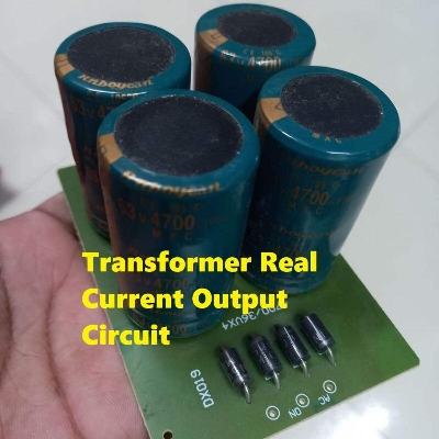 Picture of REAL Current Board Transformers Real Current Output Circuit Board Adaptors Local Circuit BIG Capacitor Made in Bangladesh Electronics Circuitry & Parts