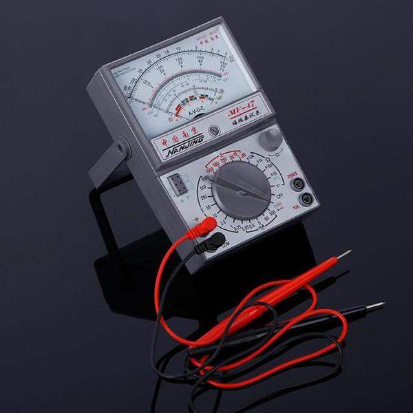 Picture of MF-47 Analog Multimeter Linear Analog Multimeter Tester AC DC Voltmeter Buzzer Ohm Battery Test Tool AC/DC AVO Amp Volt Ohm