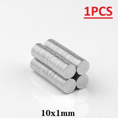 Picture of 10x1mm Disc Neodymium Magnet 10x1mm Industrial Super Strong 10mm Neodymium Magnet Round Magnet 10mm Size